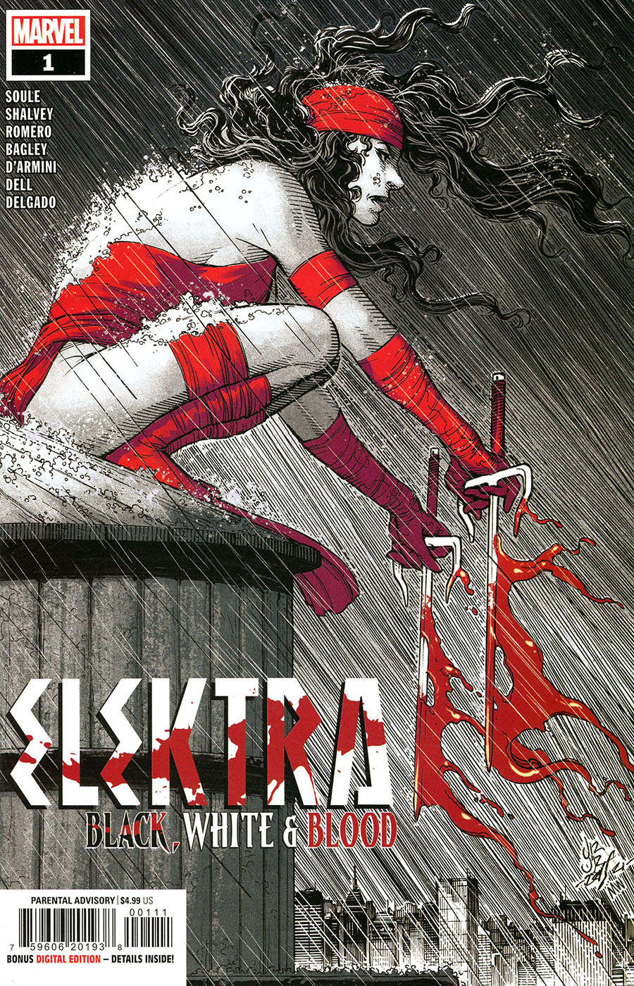 ELEKTRA BLACK WHITE & BLOOD (MARVEL) - 1_thumbnail