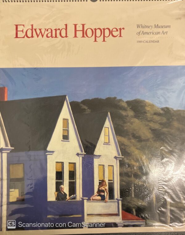 EDWARD HOPPER 1989 CALENDAR - UNICO_thumbnail