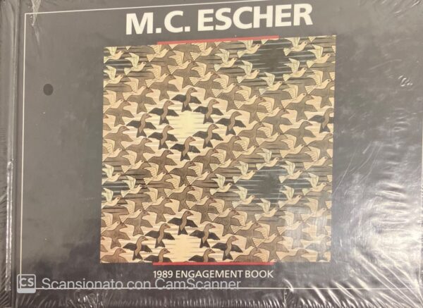 M.C. ESCHER 1989 ENGAGEMENT BOOK - UNICO_thumbnail