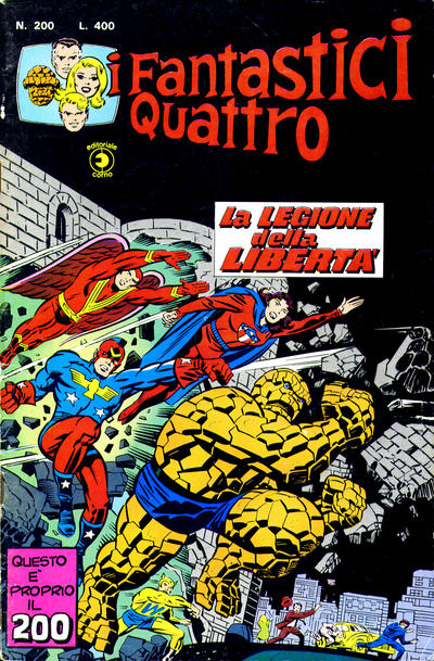 FANTASTICI QUATTRO (CORNO) - 200_thumbnail FANTASTICI QUATTRO (CORNO) - 200_thumbnail
