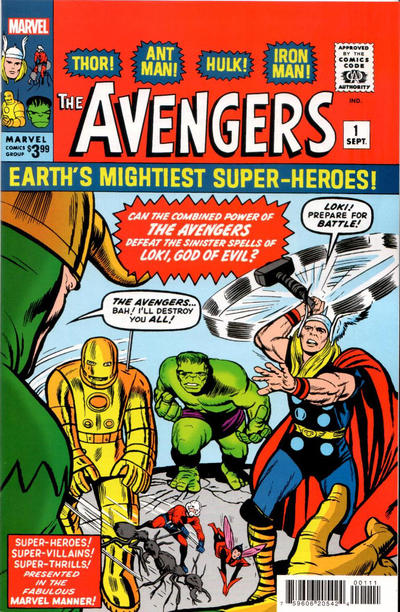 AVENGERS #1 FACSIMILE - UNICO_thumbnail AVENGERS #1 FACSIMILE - UNICO_thumbnail