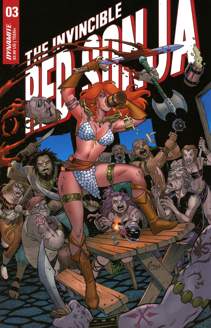 INVINCIBLE RED SONJA (DYNAMITE) - 3_thumbnail INVINCIBLE RED SONJA (DYNAMITE) - 3_thumbnail