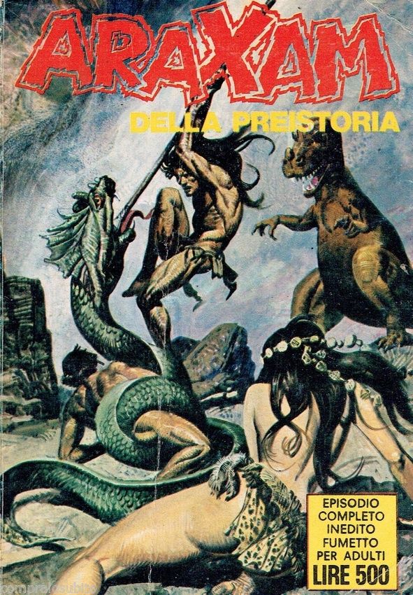 ARAXAM DELLA PREISTORIA (SUPPLEMENTO A UFO 1975 8) - UNICO_thumbnail