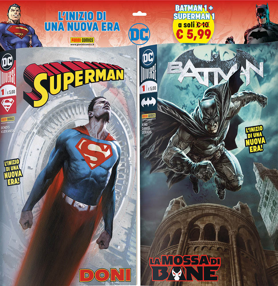 DC COMICS PACK SUPERMAN + BATMAN - UNICO_thumbnail DC COMICS PACK SUPERMAN + BATMAN - UNICO_thumbnail