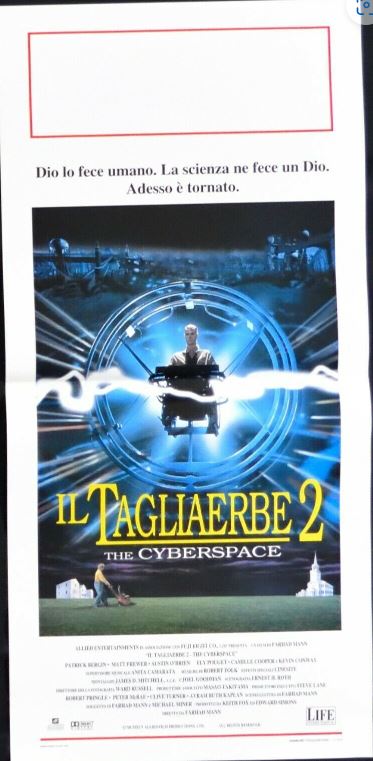 TAGLIAERBE 2 THE CYBERSPACE IL (Lawnmower Man 2: Beyond Cyberspace) - UNICO_thumbnail