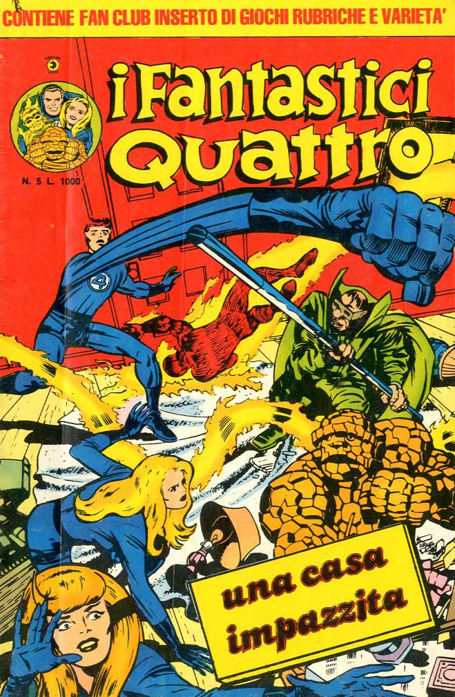 FANTASTICI QUATTRO SECONDA SERIE (CORNO) - 5_thumbnail FANTASTICI QUATTRO SECONDA SERIE (CORNO) - 5_thumbnail