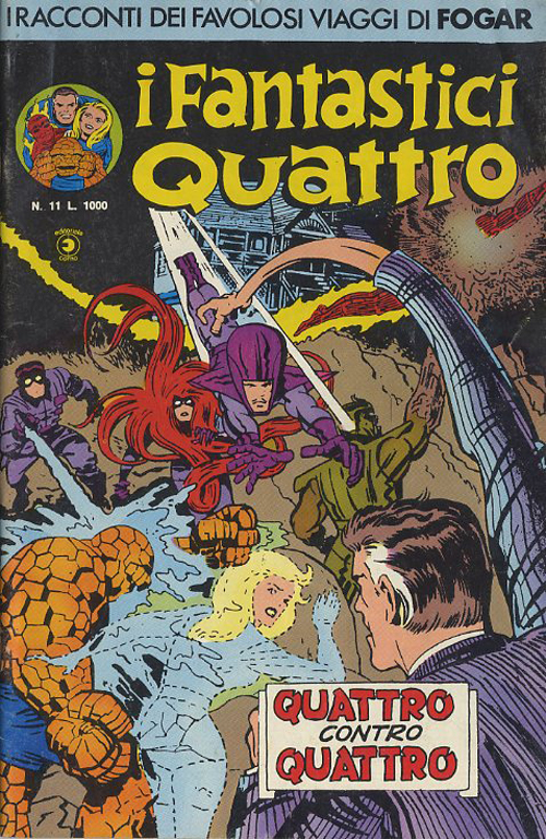 FANTASTICI QUATTRO SECONDA SERIE (CORNO) - 11_thumbnail FANTASTICI QUATTRO SECONDA SERIE (CORNO) - 11_thumbnail