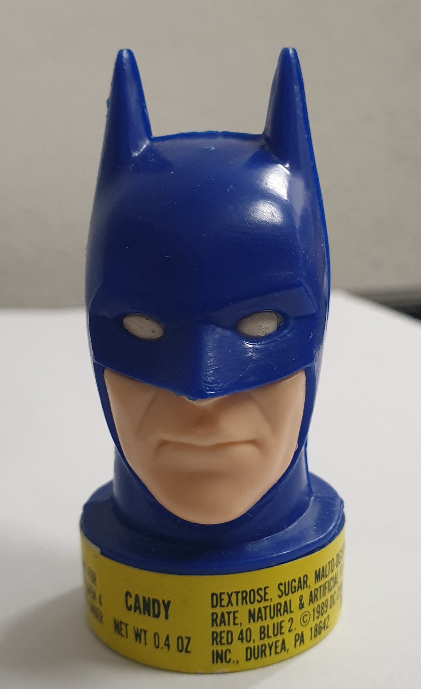 BATMAN CANDY BLUE HEAD (1989) - UNICO_thumbnail BATMAN CANDY BLUE HEAD (1989) - UNICO_thumbnail
