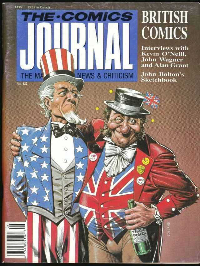 COMICS JOURNAL THE - 122_thumbnail COMICS JOURNAL THE - 122_thumbnail