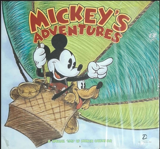 MICKEY'S ADVENTURES 1997 CALENDAR - UNICO_thumbnail