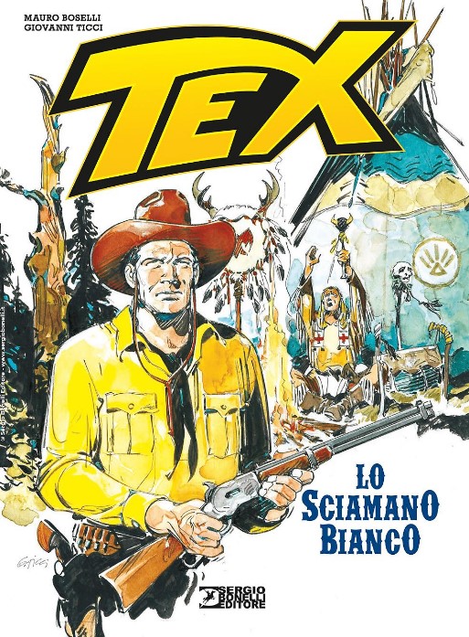 TEX LO SCIAMANO BIANCO - UNICO_thumbnail TEX LO SCIAMANO BIANCO - UNICO_thumbnail