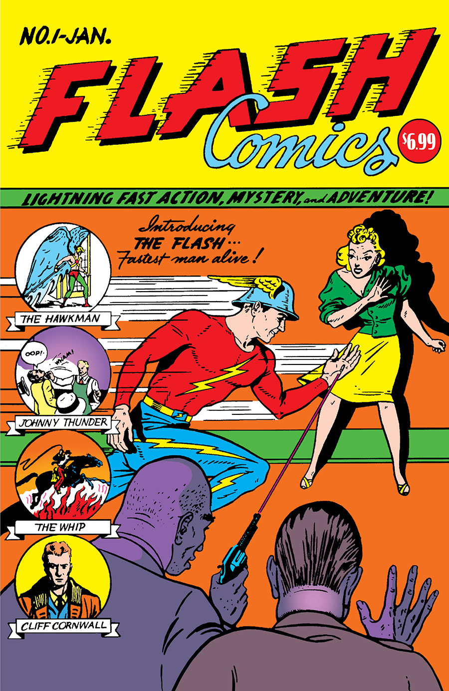 FLASH COMICS #1 FACSIMILE EDITION - UNICO_thumbnail FLASH COMICS #1 FACSIMILE EDITION - UNICO_thumbnail