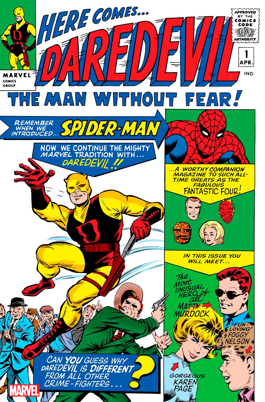 DAREDEVIL #1 FACSIMILE EDITION - UNICO_thumbnail DAREDEVIL #1 FACSIMILE EDITION - UNICO_thumbnail
