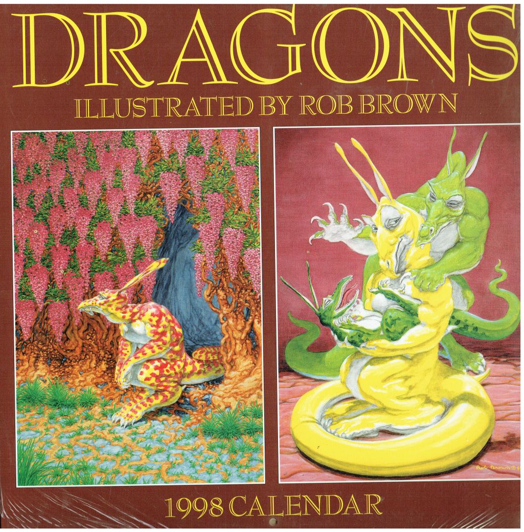 DRAGONS 1998 CALENDAR - UNICO_thumbnail