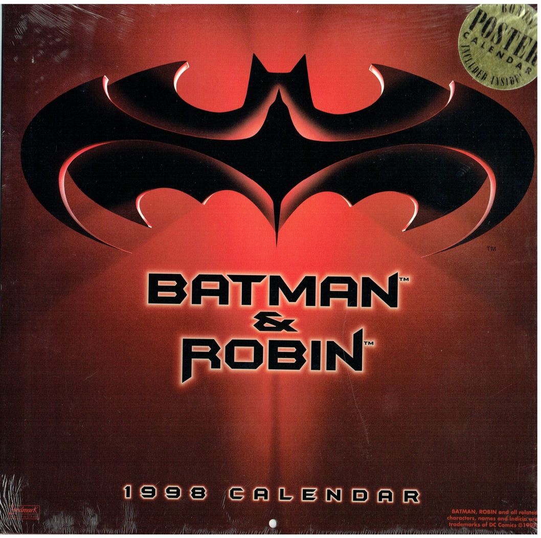 BATMAN & ROBIN 1998 CALENDAR - UNICO_thumbnail