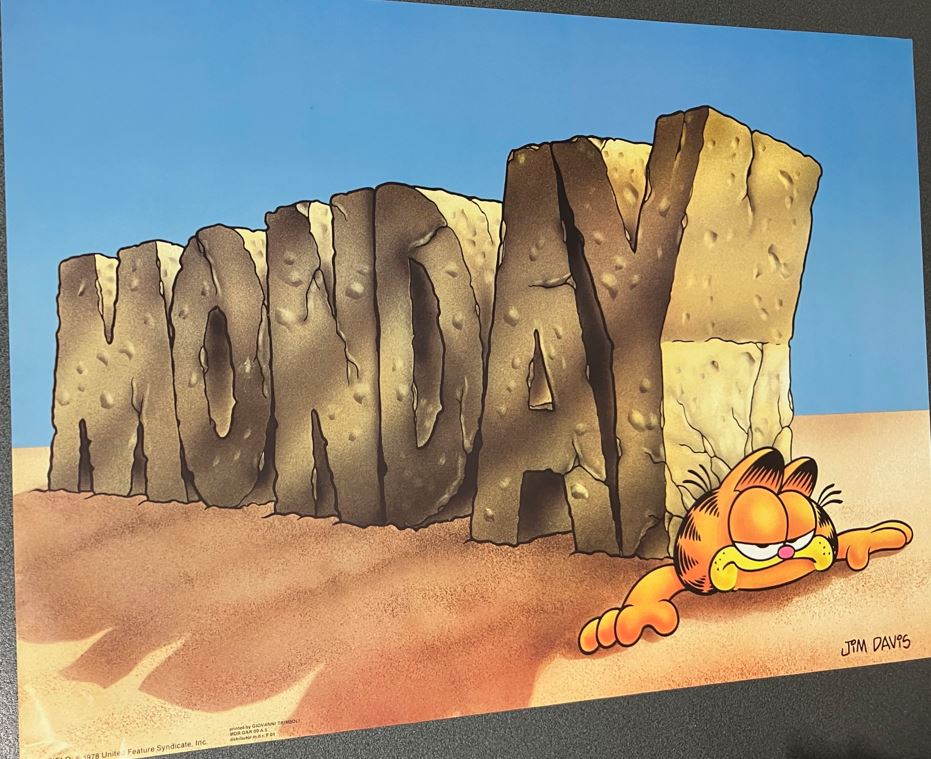 GARFIELD: MONDAY POSTER - UNICO_thumbnail