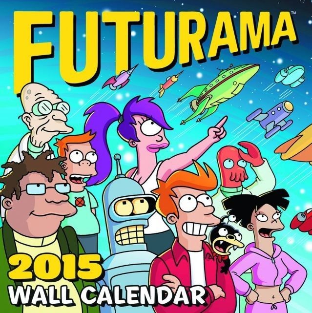 FUTURAMA WALL CALENDAR 2015 - UNICO_thumbnail