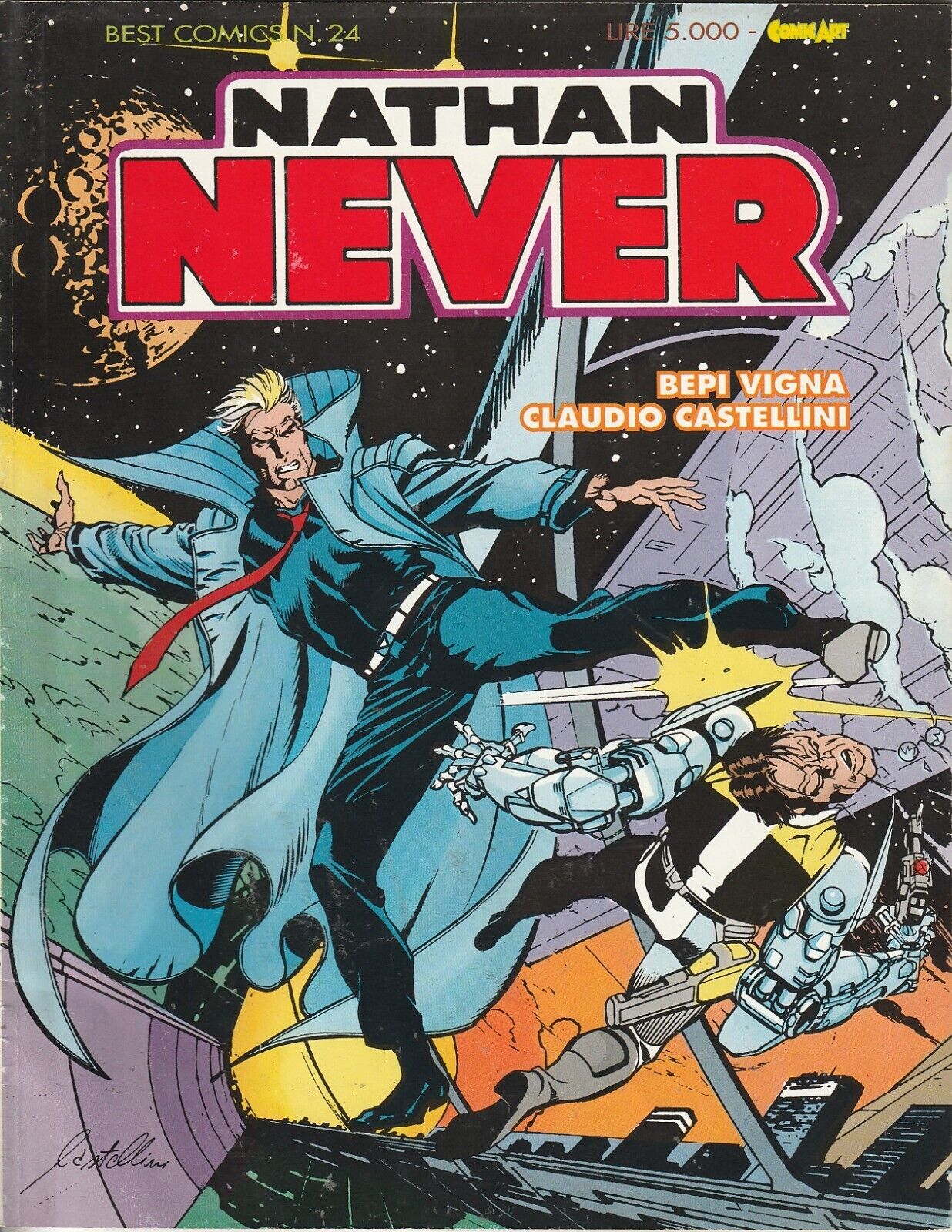 NATHAN NEVER (COMIC ART) - UNICO_thumbnail NATHAN NEVER (COMIC ART) - UNICO_thumbnail