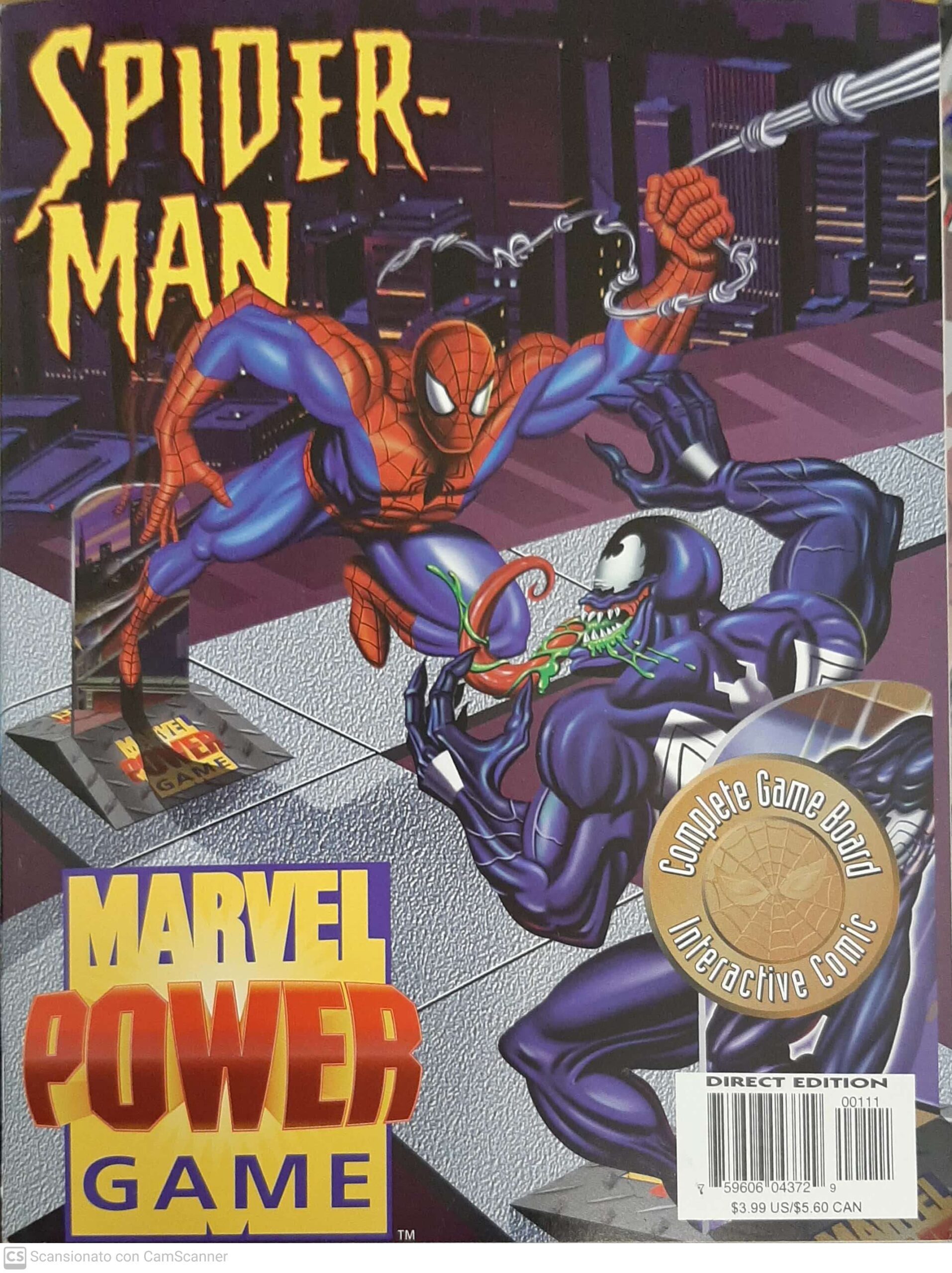 MARVEL POWER GAME: Complete Game Board Interactive Comic - 1_thumbnail