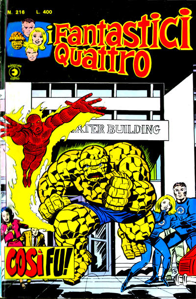 FANTASTICI QUATTRO (CORNO) - 216_thumbnail FANTASTICI QUATTRO (CORNO) - 216_thumbnail