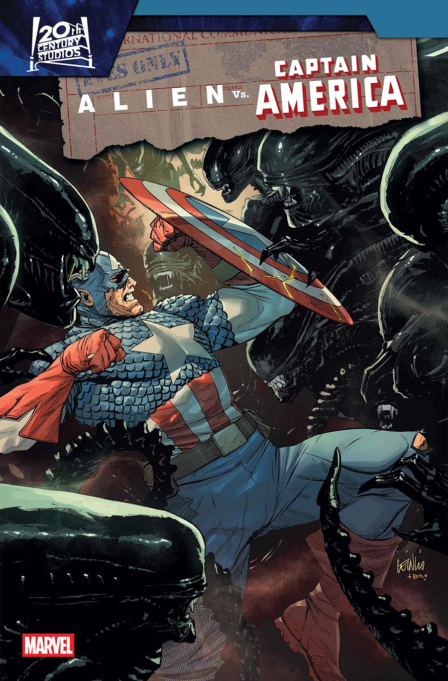 ALIEN VS. CAPTAIN AMERICA - 1_thumbnail ALIEN VS. CAPTAIN AMERICA - 1_thumbnail