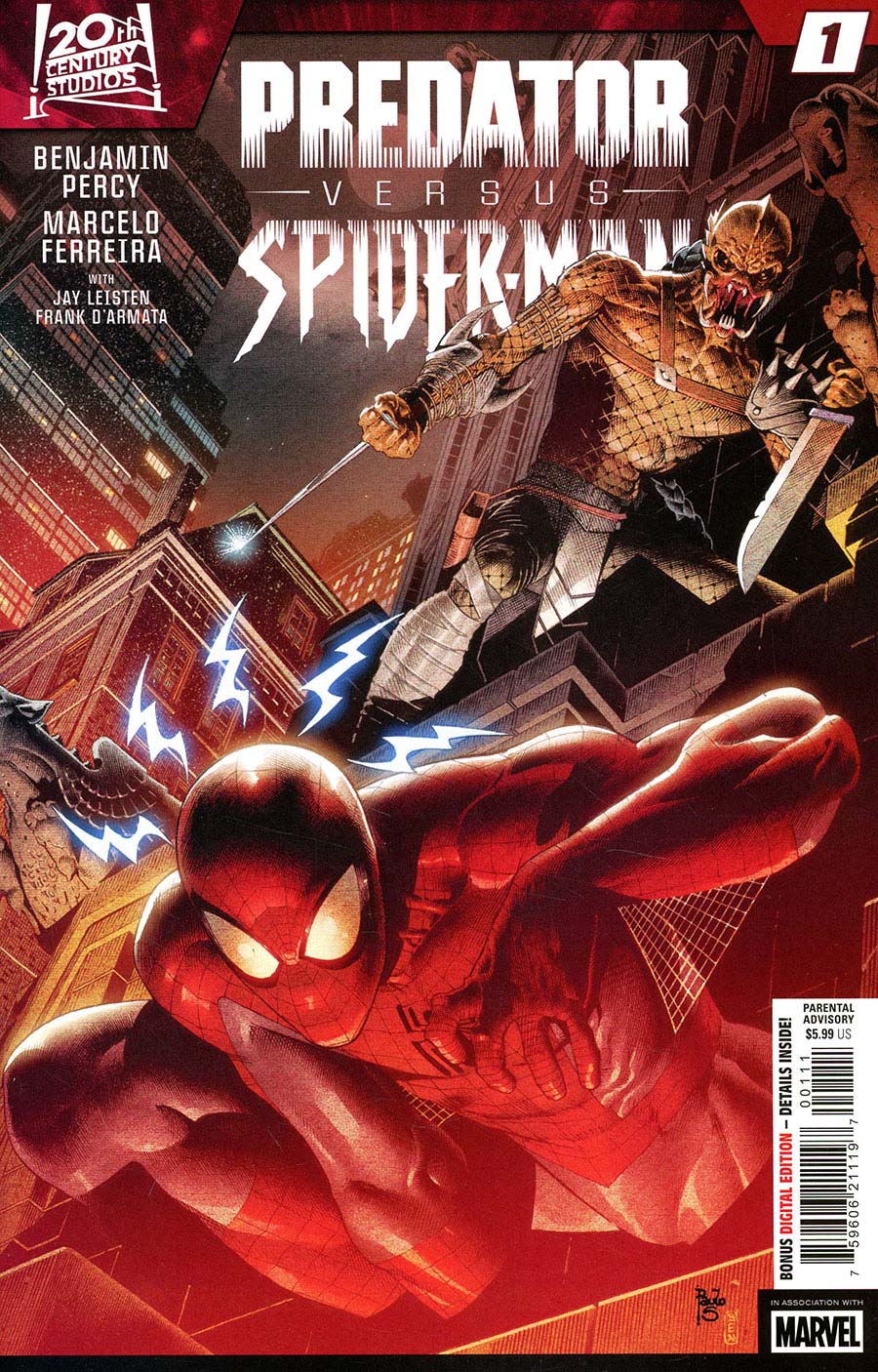 PREDATOR VERSUS SPIDER-MAN (MARVEL) (of4) - 1_thumbnail PREDATOR VERSUS SPIDER-MAN (MARVEL) (of4) - 1_thumbnail