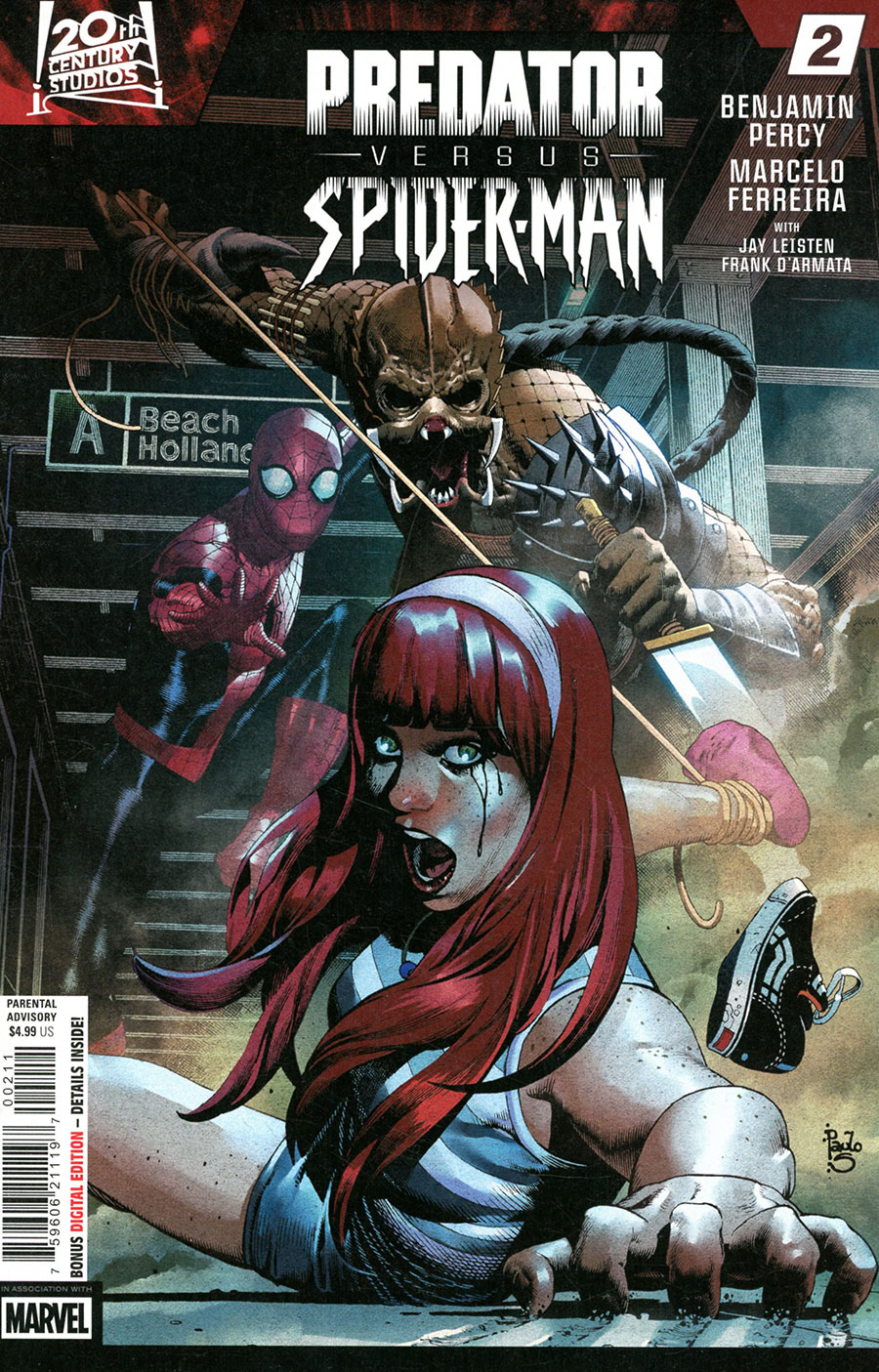 PREDATOR VERSUS SPIDER-MAN (MARVEL) (of4) - 2_thumbnail PREDATOR VERSUS SPIDER-MAN (MARVEL) (of4) - 2_thumbnail