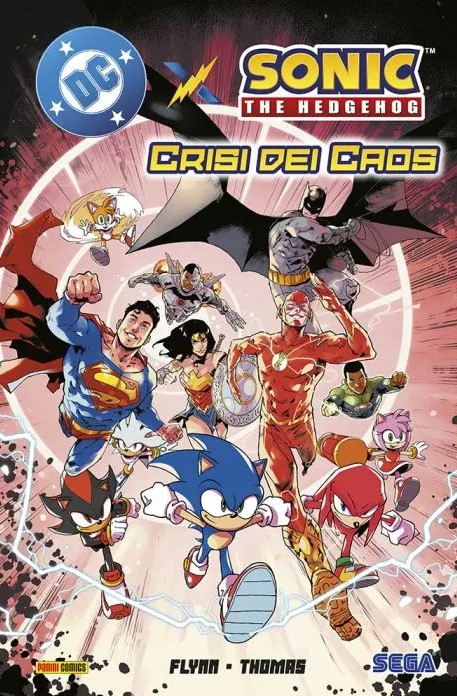 DC X SONIC CRISI E CAOS - UNICO_thumbnail DC X SONIC CRISI E CAOS - UNICO_thumbnail