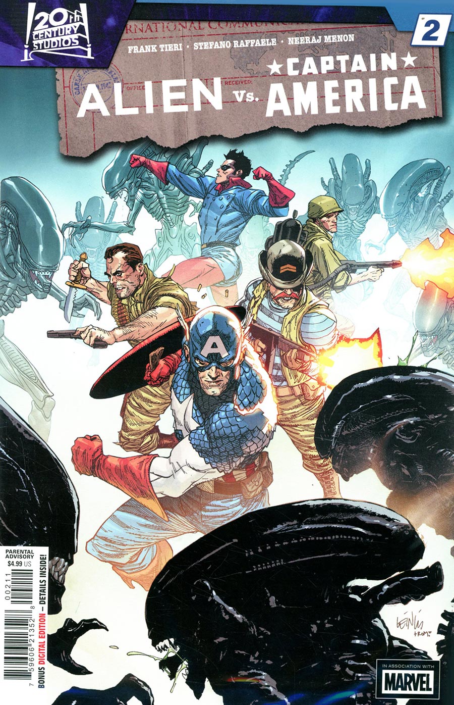 ALIEN VS. CAPTAIN AMERICA - 2_thumbnail ALIEN VS. CAPTAIN AMERICA - 2_thumbnail