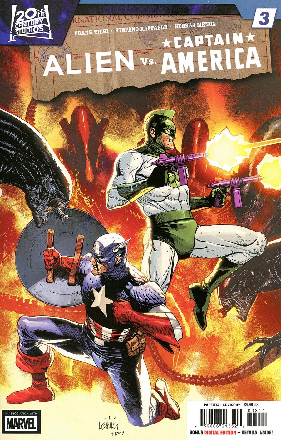 ALIEN VS. CAPTAIN AMERICA - 3_thumbnail