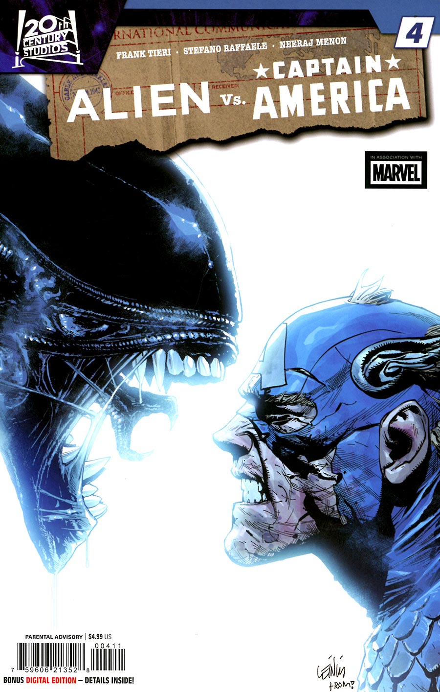 ALIEN VS. CAPTAIN AMERICA - 4_thumbnail ALIEN VS. CAPTAIN AMERICA - 4_thumbnail