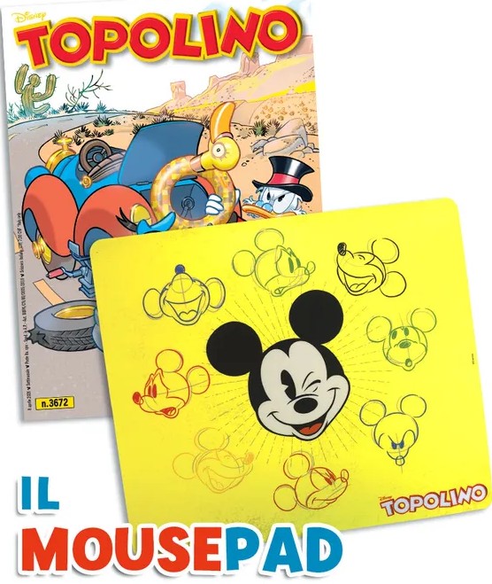 TOPOLINO LIBRETTO (PANINI/DISNEY) Variant 2 - 3672_thumbnail TOPOLINO LIBRETTO (PANINI/DISNEY) Variant 2 - 3672_thumbnail